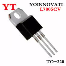 50 Uds. L7805CV 7805 L7805 TO220 + 5V 1.5A reguladores de tensión que mejor calidad 2024 - compra barato