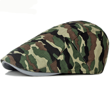 Ht2362 chapéu de sol unissex primavera verão, camuflado vintage estilo militar, ajustável, para meninos, meninas 2024 - compre barato