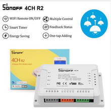 Sonoff 4CH R2  Independent control 4 Channel Wifi Smart Home Switch  Timing Remote Control Smart by app  ewelink 2024 - buy cheap