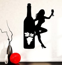 Sexy Girl Club Sticker naked Decal Muurstickers Posters Vinyl Wall Decals Pegatina Quadro Parede Decor Mural Sexy Girl Sticker 2024 - buy cheap