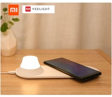 Xiaomi Yeelight Wireless Charger with LED Night Light Magnetic Attraction Fast Charging For iPhones Samsung Huawei Xiaomi phones 2024 - buy cheap