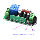 Controle remoto para interruptor rf sem fio, ac110v 220v 1 ch 1 ch, transmissor e receptor 315/433 mhz sku: 5069 - foto 2026