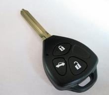 De alta calidad para Toyota Camry Reiz 3 botones de control remoto clave Shell caja Fob en blanco cubierta WithToy43 hoja 20 unids/lote 2024 - compra barato