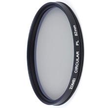 Zomei-filtro de lente de câmera redonda, polarizador, círculo, 49/52/55/58/62/67/72/77/82mm, para canon, nikon, dslr 2024 - compre barato