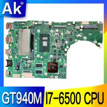 AK K401UB Laptop motherboard I7-6500 CPU GT940M For Asus K401U A401UB K401UQ Test mainboard K401UB motherboard test 100% ok 2024 - buy cheap