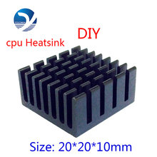 5Pcs DIY Mini 20*20*10mm Heatsink Radiator Aluminum Heatsink Extruded Profile Heat Sink For Electronic Heat Dissipation YL-0011 2024 - buy cheap