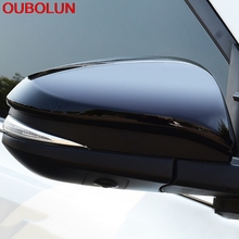 ABS Black Rearview Mirror Garnish Cover FOR TOYOTA NOAH/VOXY R80 2014 2015 2016 2017 Car Styling Trim Decoration 2024 - buy cheap