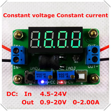 DC-DC Adjustable Constant voltage/current Voltmeter Ammeter Step-Down Supply Power Module Buck converter led 2024 - buy cheap