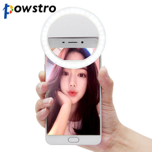 2019 универсальная светодиодная фотовспышка для селфи, светящаяся лампа, ночной Светильник для телефона для iPhone SE 5 6 6S Plus LG Samsung HTC LG 2024 - купить недорого