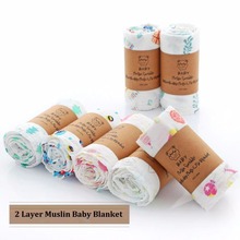 Muslin Cotton Baby Swaddles Flamingo Print Newborn Baby Blankets Bath Towel Gauze Infant Wrap Stroller For Baby Swaddle Blanket 2024 - buy cheap