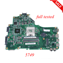NOKOTION Laptop Motherboard For Acer 5749 DA0ZRLMB6D0 INTEL HM65 GMA HD 3000 DDR3 Mother Board Full Tested 2024 - buy cheap