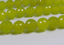 Accessory Crafts Semi Finished Stone Ball Gifts 8mm Faceted Chalcedony Round Loose Beads 15" Fashion Jewelry Making Wholesale 2024 - buy cheap