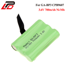 3.6V 700mAh NiMH Cordless Phone Rechargeable Battery GA-BP3 CPB9607 Replacement Pack PR145 PR150 PR155 2024 - buy cheap