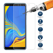 Protective Glass Screen Protector For Samsung Galaxy A7 2018 M30 M20 M10 A50 A30 A10 Ultra Thin Protective Film Tempered Glass 2024 - buy cheap