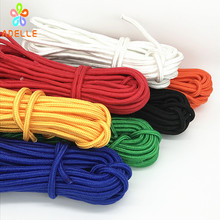 Плетеная нейлоновая веревка, 6 цветов, 4 мм x 15 м 2024 - купить недорого