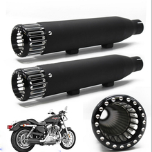 Motorcycle Slip-On Exhaust Muffler Pipe For Harley Sportster 883 1200 Forty Eight Seventy Two Iron 883 2024 - buy cheap