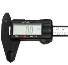 150mm 6 polegada lcd digital de fibra carbono eletrônico vernier caliper calibre micrômetro ferramenta medição pinça régua digital pinças 2024 - compre barato