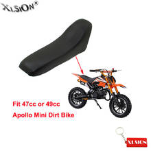 XLSION Aftermarket Foam Seat For Chinese 47cc 49cc Apollo Mini Dirt Bike MiniMoto ATV Pocket Bike Motocross 2024 - buy cheap