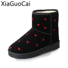 Winter Women Snow Boots Female Short Non-slip High Top Female Winter Boots Student Short Plush Platform Boots 2024 - buy cheap