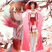 Game Onmyoji Cosplay Costume Momo The Peach Blossom Banshee Vantage Kimono Fancy Dress Uniform for Halloween party Full Set 2024 - buy cheap