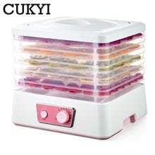 CUKYI 250W Mini Drying fruit machine Household dehydrating machine fruit vegetable pet meat flowers dryer Five layers 2024 - buy cheap