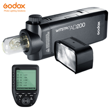 Godox AD200 200Ws TTL GN60 High Speed Sync Pocket Flash + Godox Xpro-C/N/F Transmitter for Canon Nikon Fujifilm Camera Pentax 2024 - buy cheap