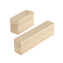 Paneles de madera de pino con forma de madera Natural, letreros para modelar 20 piezas de madera del arte, suministros de 10CM y 20CM 2024 - compra barato