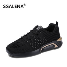 Zapatos cómodos para correr de hombre, zapatos ligeros antideslizantes, zapatos transpirables, con cordones, zapatillas deportivas de entrenamiento para hombre AA11078 2024 - compra barato