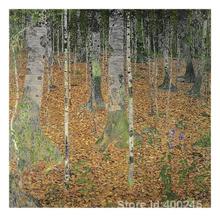 Paintings by Gustav Klimt The Birch Wood wall art Hand painted High quality 2024 - buy cheap