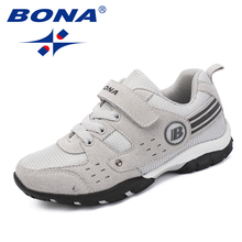 BONA New Arrival Classics Style Children Casual Shoes Hook & Loop Girls Sneakers Shoes Mesh Boys Comfort Shoes Free Shipping 2024 - buy cheap