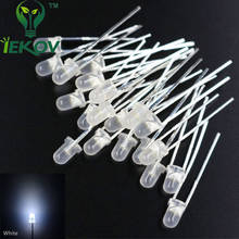 1000Pcs/pag LED 3MM Diffused White Round Top leds Urtal Bright Bulb Light Lamp Emitting Diodes 2024 - buy cheap