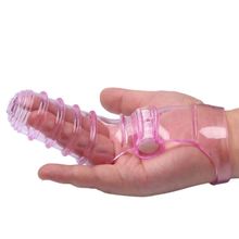 G-spot Massage Vibrator Finger Sleeve Vibrator Clit Stimulate Sex Toys For Women Lesbian Orgasm Adult Product Female Masturbator 2024 - buy cheap