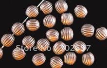 FREE SHIPPING 450pcs Antiqued copper watermelon round spacer beads A469C 2024 - buy cheap