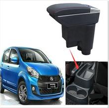 Reposabrazos Central para Perodua Myvi, caja de reposabrazos para Perodua Myvi Mk2 2011-2017, almacenamiento Universal de sabrazos para coche, portavasos, Cenicero, accesorios 2024 - compra barato