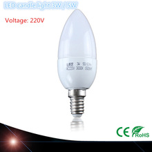 1PCS LED Candle light 3W/5W E14 LED lamp bulb SMD 2835 Epistar chip High Brightness 220V 230V 240V Warm White/Pure White 2024 - buy cheap