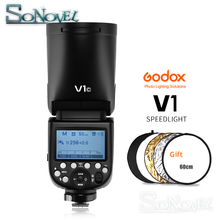 Godox-Flash de cámara V1 V1C, V1N, V1S, V1F, V1O, TTL 1/8000s, batería de litio HSS, Flash Speedlite para Canon, Nikon, Sony, Fuji, Olympus 2024 - compra barato