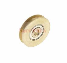 6.1*35*7mm u sulco largura 5.4mm guia polia sheave selado trilho rolamento de esferas 2024 - compre barato