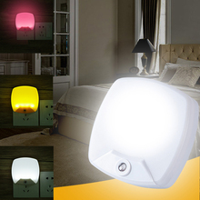 Luminária noturna inteligente, com sensor ac, para decoração de parede, para quarto, comemoração com luz noturna 2024 - compre barato