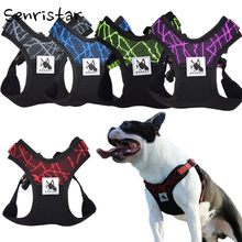 No pull Sport Reflective Dog Harness For Small Medium Large Dog Safety Adjustable Training Pet Pitbull Dog Chest Vest Harnesses 2024 - buy cheap