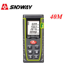 Sndway-medidor de distância a laser, ferramenta de teste, laser, 40m, para medição de nível, bolha, construção 2024 - compre barato