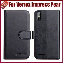 Hot Sale! Vertex Impress Pear Case New Arrival 6 Colors High Quality Flip Leather Protective Cover Case Phone Bag 2024 - buy cheap