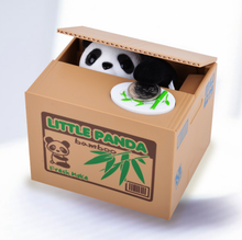 Chatora Little Panda Itazura Automated Steal Coin Piggy Bank Savings Box 2024 - buy cheap