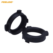 FEELDO-Adaptador de soporte para faro de coche H7, Base de lámpara para Volkswagen, Polo, Skoda, Octavia, MG, 2 uds., #5534 2024 - compra barato