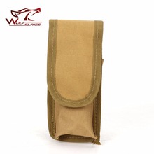 Chaleco táctico Molle, accesorio de utilidad, bolsa de cinturón, Airsoft, caza, Camuflaje, linterna, funda de batería con funda 2024 - compra barato