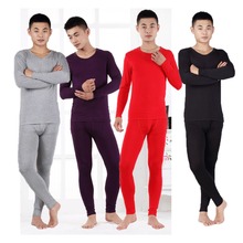 New Arrival Autumn spring style plus size 7XL  modal Soft Cozy Long Johns sets Men pajamas suits 2024 - buy cheap