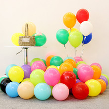 Balão de látex de cor engrossada, balão de 12 polegadas 2.2g, suprimentos para decoração de festa de casamento e aniversário, balão de macaron com 10 peças 2024 - compre barato