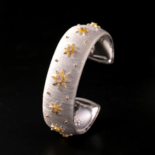925 Silver Zircon Bracelet Silver Bars 925 Jewelry for Women European Court Style Retro Style 2024 - buy cheap