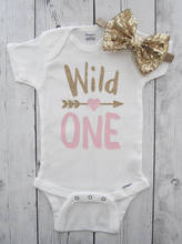 Body personalizable Wild One para primer cumpleaños infantil, tutú, vestido, pelele, conjunto, regalos de fiesta para baby shower 2024 - compra barato