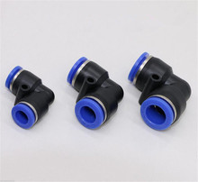 10pcs Tube O/D 4mm-16mm Plastic Elbow 90 Degree Push In Fittings Pneumatic Connectors For Air Tube Water Hose 2024 - buy cheap