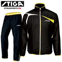 Stiga, roupas de tênis de mesa para homens e mulheres, casacos de ping pong com manga comprida 2024 - compre barato